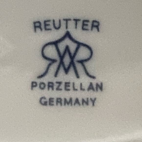 Reutter Santa Claus Lidded Trinket Box White Christmas Tree Germany Gift - Picture 3 of 14